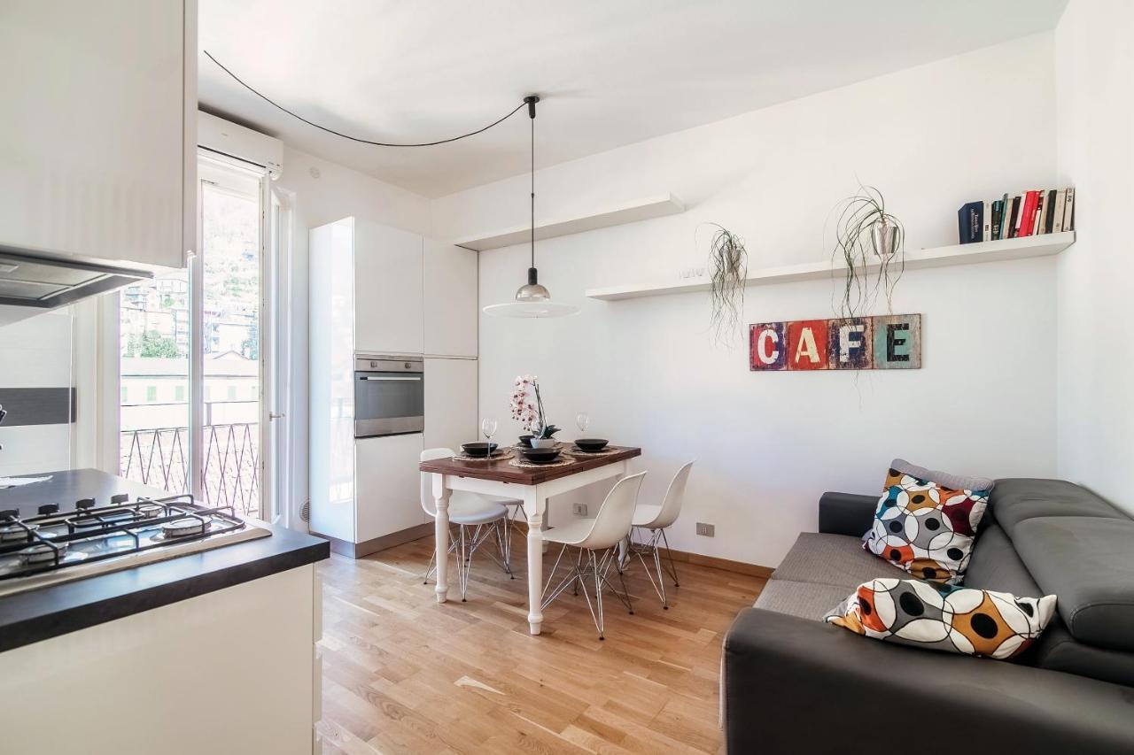 Anna'S Home Super Cozy Flat, With A/C, High Speed Wifi, Near The Lake And Public Transport Côme Esterno foto